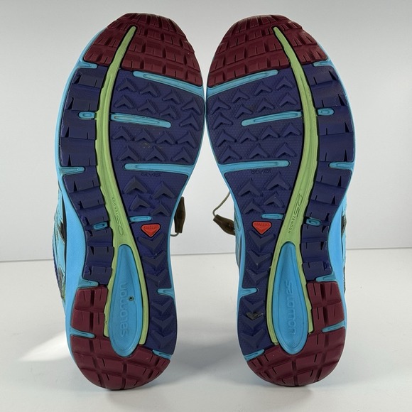 Salomon X Scream City LT Trail Hiking Running Shoes Multicolor Women's 7.5 - Picture 7 of 12